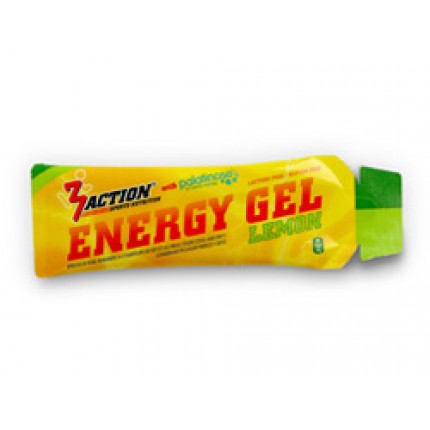 3Action Energy Gel 34gr - Lemon - Doos (50stuks)